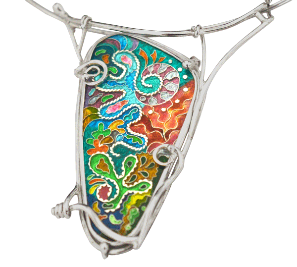Cloisonne enamel jewelry | Manas-Juwelen.nl Cloisonne enamel jewelry | Manas-Juwelen.nl