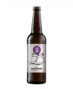 Ervaar de diepte van Berging B6 Kandij Quadrupel, een vooraanstaande speciaalbier met kandij, pure chocolade en donker fruit. Ideaal voor connaisseurs.
