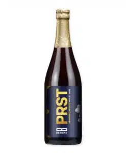 Ervaar de Berging PRST Armagnac Infused Barley Wine, een blend van rijke Armagnac en diepe Barley Wine smaken, perfect voor een luxe avond.