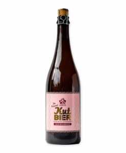 Kut Bier Blond Met Pruimen in 75cl fles. Fruitig blond bier (6,3%) met Pink Boots-hop. Gebrouwen met smaak én steun voor vrouwen in bier.