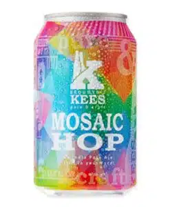 Ervaar de unieke Belgische IPA van Brouwerij Kees met Mosaic hop voor een explosie van citrus en tropisch fruit. Perfect gebalanceerd en heerlijk verfrissend.