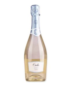 Cielo Spumante Zero is een alcoholvrije Italiaanse bubbel met appel, peer en citrus. Elegant, verfrissend en perfect als aperitief.