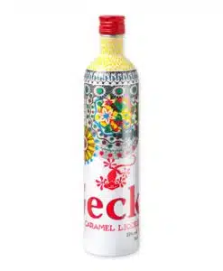 Gecko Caramel Vodka Liqueur verenigt vodka met karamel in een luxueuze drank. Perfect voor exclusieve cocktails en desserts.