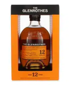 Ervaar de luxe van Glenrothes 12 Year Old, een prachtige Single Malt uit Schotland met rijke aroma's van vanille en honing.