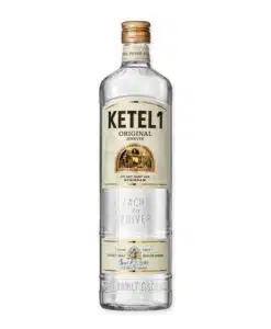 Ervaar Ketel 1 Jenever: een klassieke, zachte jenever gestookt met jeneverbes en kruiden. Diep van smaak, ideaal voor cocktails of puur.