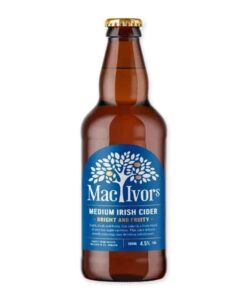 Ontdek de frisse en evenwichtige smaak van MacIvors Medium Cider