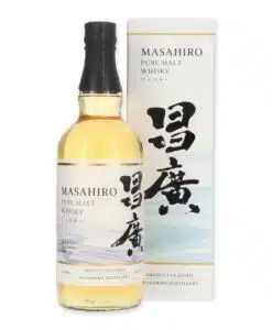 Ervaar de diepte van Masahiro Pure Malt Whisky, een kunstwerk uit Okinawa met rijke smaken en een elegante, langdurige afdronk.