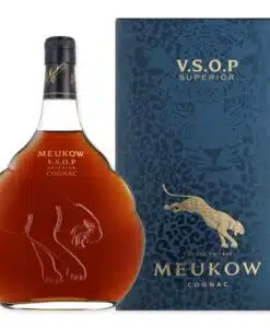 Ontdek Meukow VSOP, een Franse cognac, bekend om zijn rijke en elegante smaken. Ideaal voor fijnproevers van exclusieve spirits.