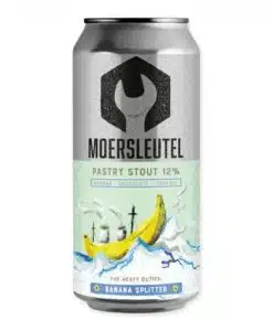 Ontdek Moersleutel Banana Splitter, een boeiend Oostenrijks bier met bananen, vanille en chocolade, ideaal bij desserts of hartige gerechten.