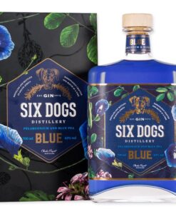 Geniet van Six Dogs Blue Gin