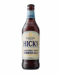 Duik in de wereld van Hicks Traditional Strong Cornish Ale, een intens moutige ervaring met een complex smaakprofiel, ideaal voor kenners.