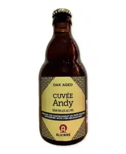 Cuvée Andy is een houtgerijpte sour IPA van 6