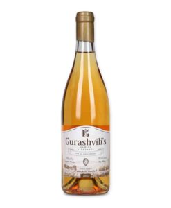 Gurashvili Mtsvane Qvevriwijn is een amberwijn van Mtsvane uit Kakheti. Vol