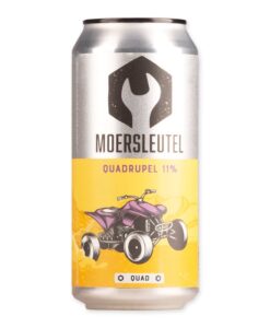 Moersleutel Quad is een moderne quadrupel van 11%. Karamel