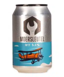 Moersleutel Wit is een verfrissend witbier met citrus
