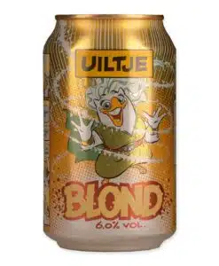 Uiltje Blond is een frisse blonde ale van 6% met Amerikaanse hop. Fruitig