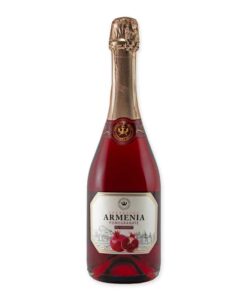 Armenia Wine Pomegranate Sparkling is een lichte