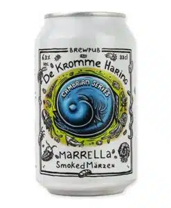 De Kromme Haring Marella is een subtiel gerookte Märzen geïnspireerd op Bamberg. Rokerig