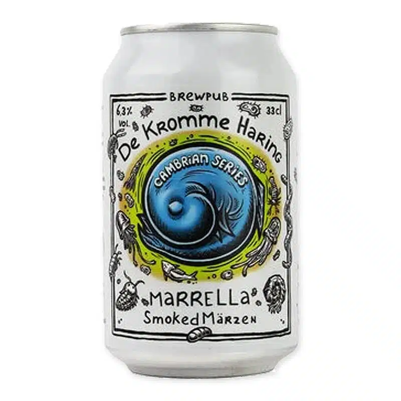 De Kromme Haring Marella is een subtiel gerookte Märzen geïnspireerd op Bamberg. Rokerig