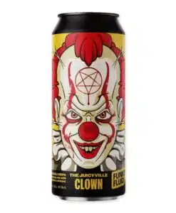 Funky Fluid Clown is een Double New England IPA (8%) met tropisch fruit