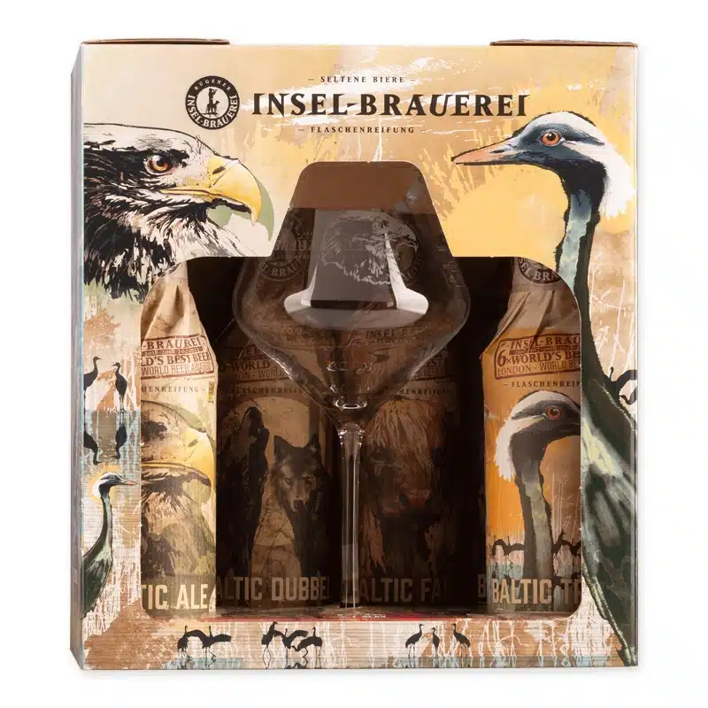 Insel Baltic Edition Giftpack bevat drie ambachtelijke bieren van Insel-Brauerei