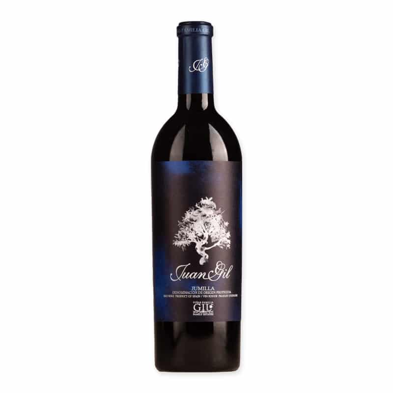 Juan Gil Blue Label is een krachtige Spaanse wijn uit Jumilla van Monastrell