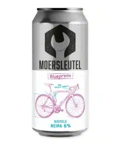 Moersleutel Blueprint Series; Bicycle is een NEIPA van 6% met tonen van mango