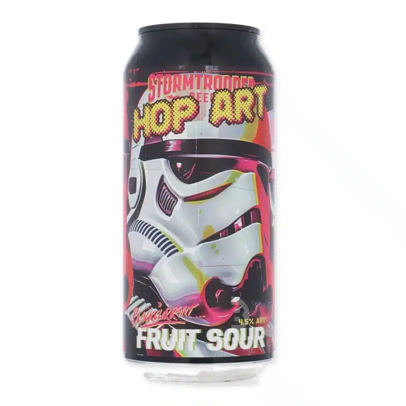 Stormtrooper Beer Hop Art is een intense Blackcurrant Sour (4