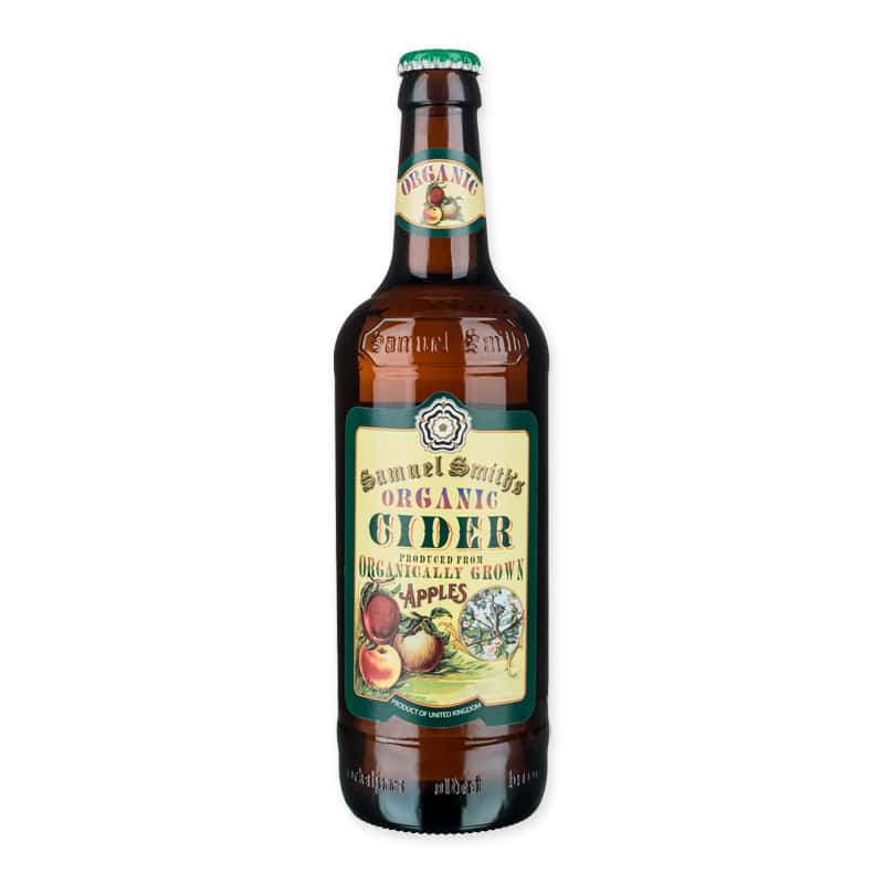 Samuel Smith Organic Cider is een heldere