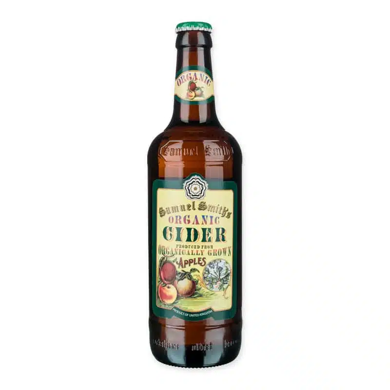 Samuel Smith Organic Cider is een heldere
