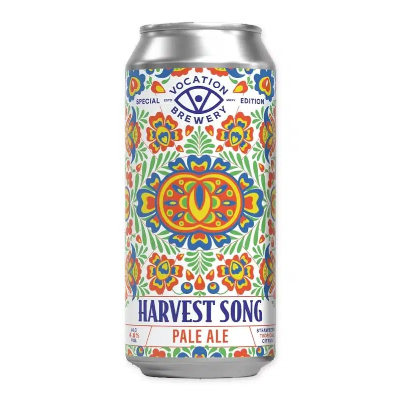 Vocation Harvest Song Pale Ale is een frisse en fruitige pale ale met Most-hop