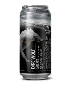 Wicklow Wolf Dire Wolf is een Hazy Double IPA (8.2%) met tropisch fruit